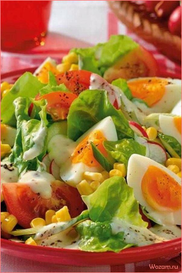 (летние, салаты, вкусные, освежающие, полезные) Летние салаты — вкусные, освежающие и полезные рецепты для жаркого сезона