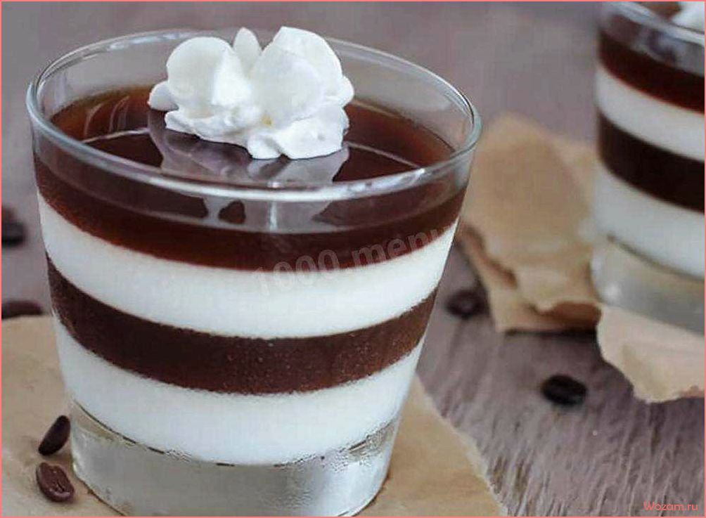 (желе, молока, какао, рецепты, полезные) Желе из молока и какао — рецепты, полезные свойства и способы приготовления