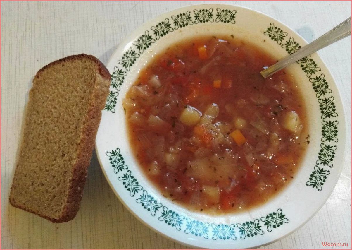 Вкусные и полезные вегетарианские щи из квашеной капусты — рецепты и секреты приготовления