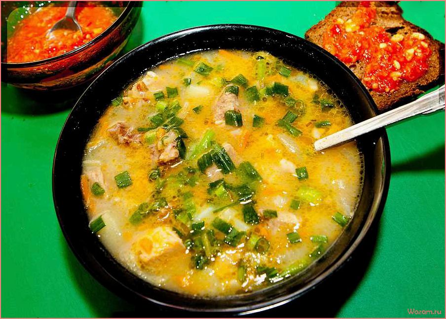 Похлебка — традиционное и вкусное блюдо для семейного ужина или праздничного стола