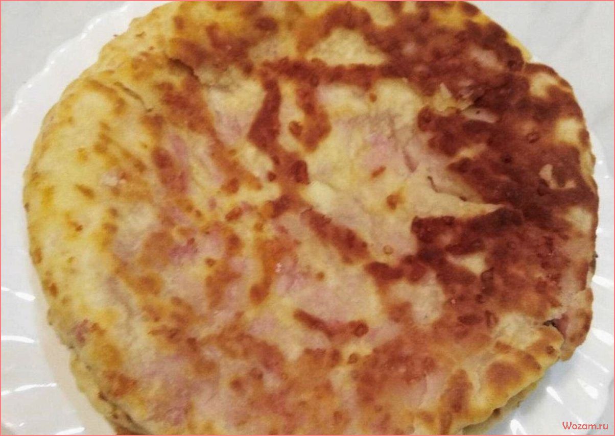 (лепешки, сыром, ветчиной, простой, вкусный) Лепешки с сыром и ветчиной — простой и вкусный рецепт приготовления
