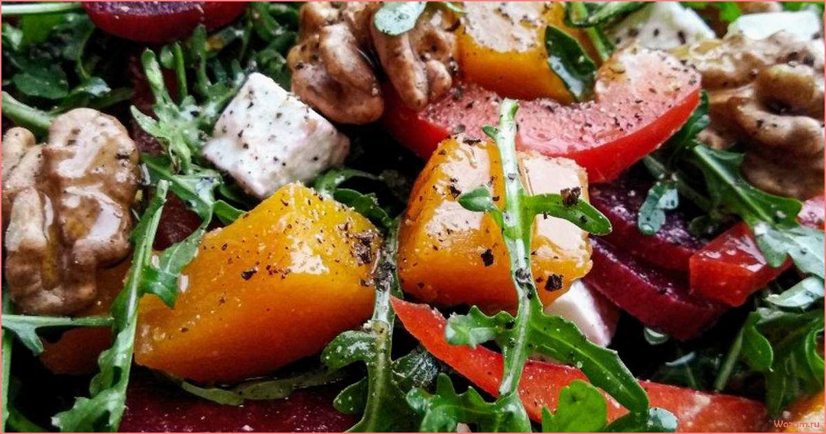 Вегетарианские салаты — вкусные и полезные рецепты для здорового питания