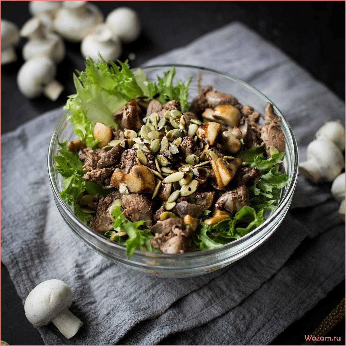(изысканные, вкусные, грибные, салаты, настоящих) Изысканные и вкусные грибные салаты для настоящих гурманов