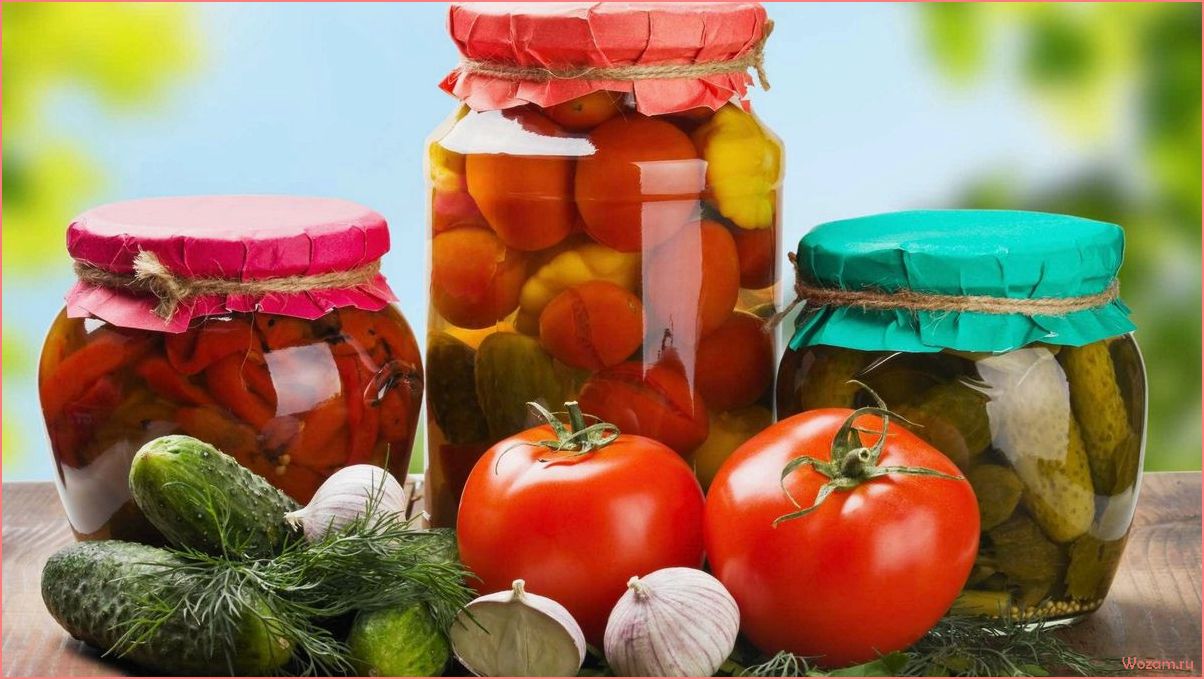 (консервация, пищевых, продуктов, правильно, сохранить) Консервация пищевых продуктов — как правильно сохранить свежесть и питательность на долгое время