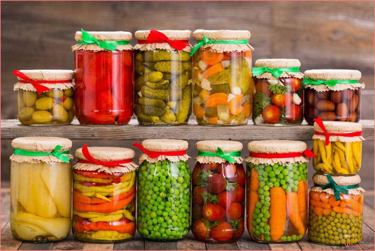 (консервация, пищевых, продуктов, правильно, сохранить) Консервация пищевых продуктов — как правильно сохранить свежесть и питательность на долгое время