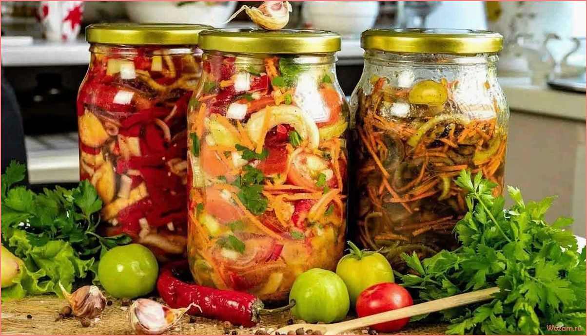 (вкусные, полезные, рецепты, салатов) Самые вкусные и полезные рецепты салатов на зиму — сохраняем витамины и наслаждаемся вкусом в холодное время года