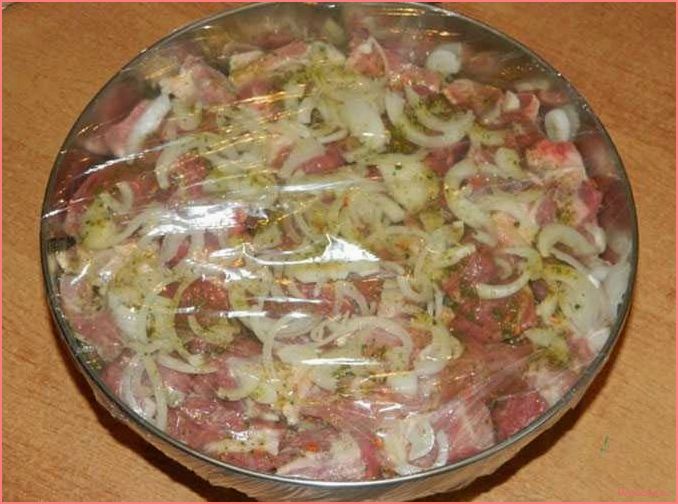 (шашлык, ароматном, маринаде, свежего, лимона) Шашлык в ароматном маринаде из свежего лимона и ароматного лука — секреты приготовления и незабываемый вкус